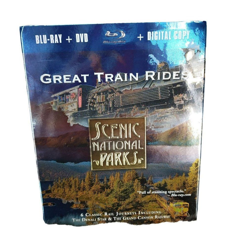 Scenic National Parks: Great Train Rides [Blu-ray] 2010, 2-Disc Set‎